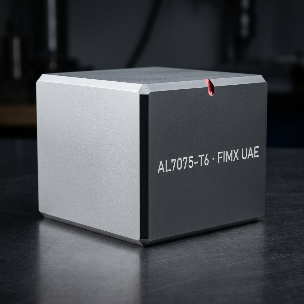 FIMX CNC machining capability shown through a precision aluminum product shot